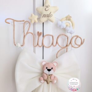 Fiocco Nascita Orsetto - immagine 2