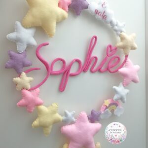 Fiocco nascita stelline - immagine 4