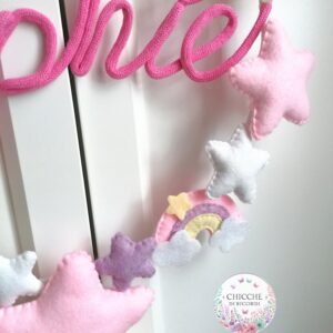 Fiocco nascita stelline - immagine 3
