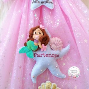 Fiocco nascita sirenetta - immagine 2