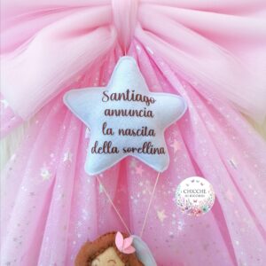 Fiocco nascita sirenetta - immagine 3