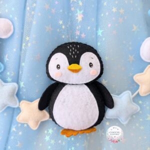 Fiocco nascita pinguino - immagine 6
