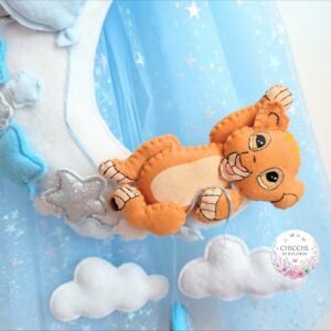 Fiocco nascita Simba su luna - immagine 4