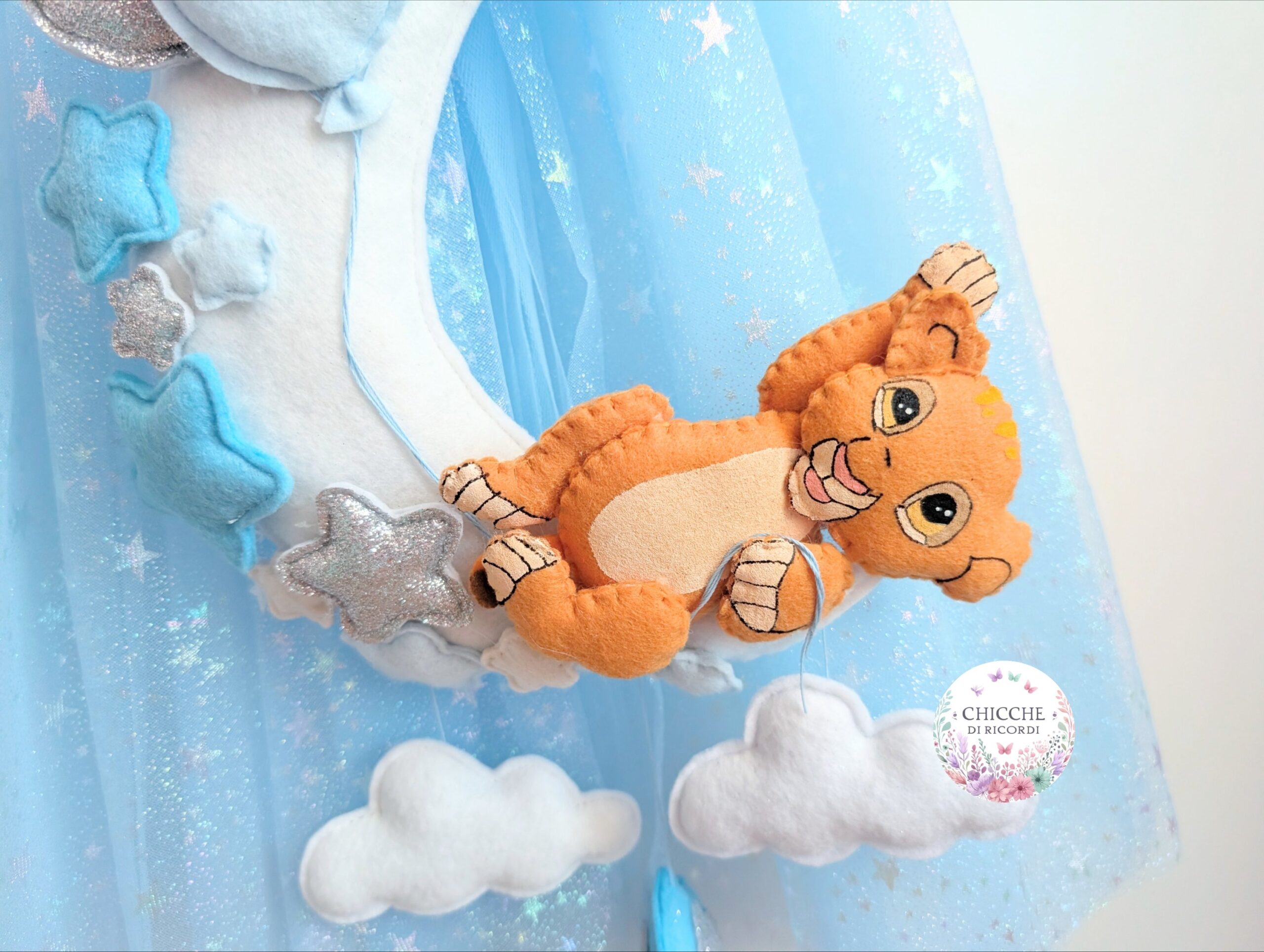 Fiocco nascita Simba su luna - immagine 4
